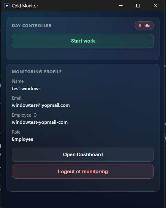 Day controller idle
